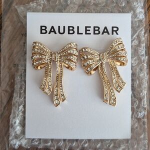 That's a Wrap Earrings, Gold Bow, Statement